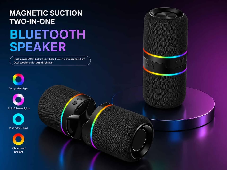 SyncroCoreX Duo M25 Detachable Wireless Speaker