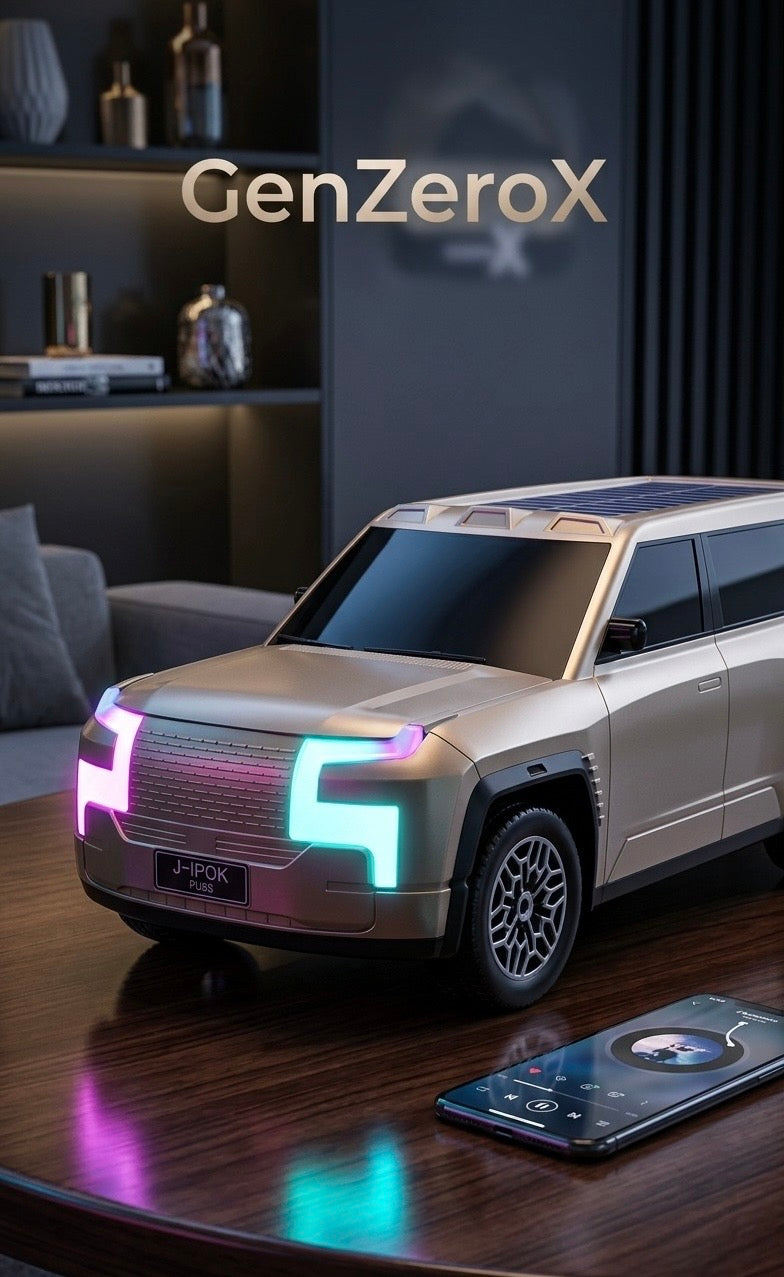 Car speaker wireless with solar power