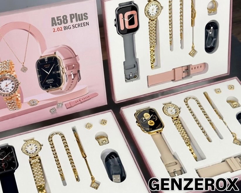 SMARTWATCH+JEWELLERY COMBO